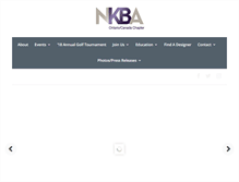 Tablet Screenshot of nkba.ca
